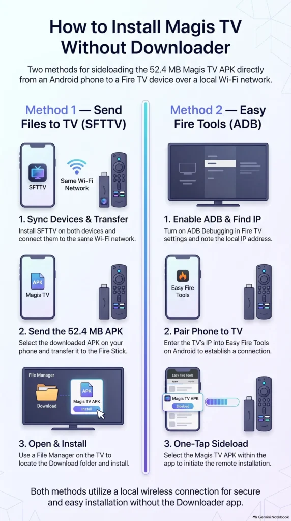 second method of Install Magis TV on Fire Stick
